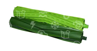 sada gumových kartáčů pro iRobot Roomba I7, I7+, (tmavě zelený + světle zelený)